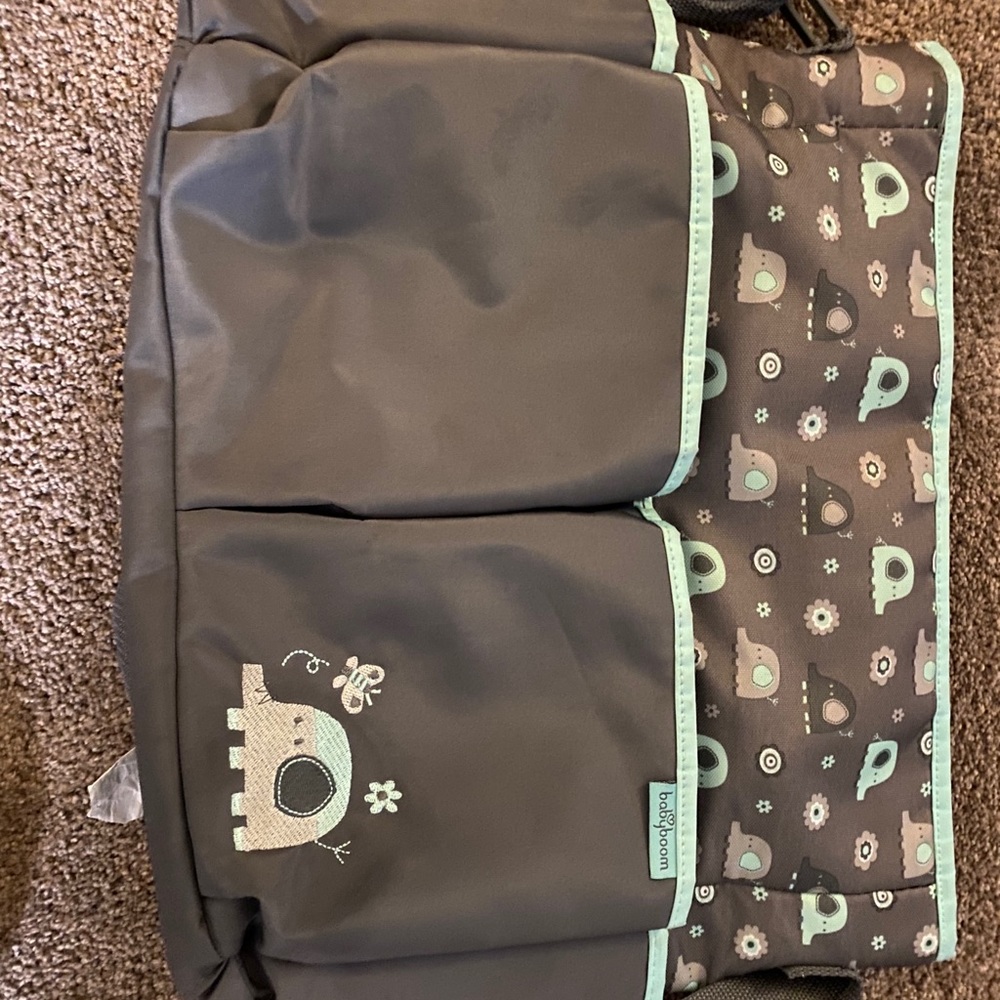 Elephant diaper bag